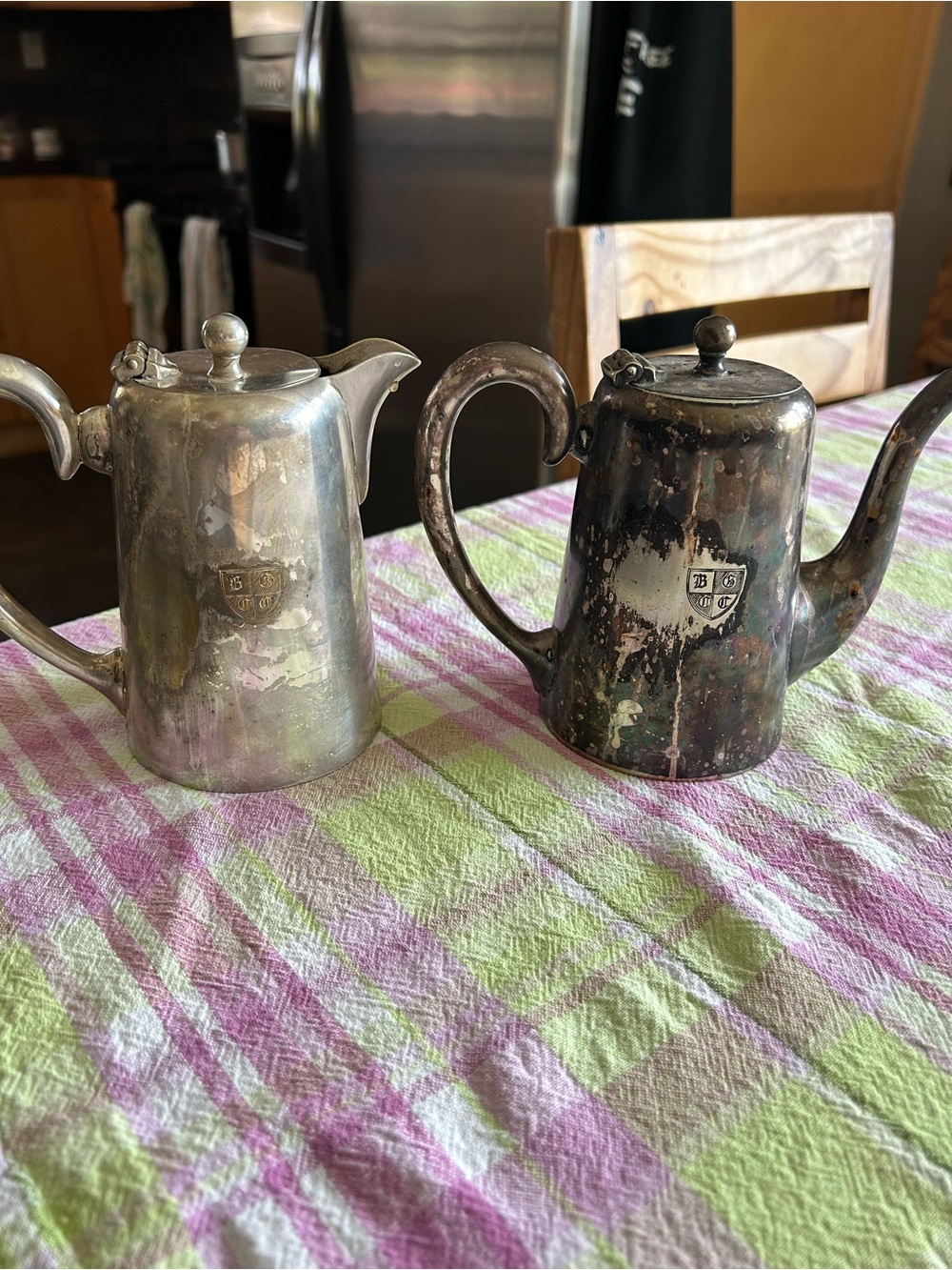 Vintage Silver Plated Teapots